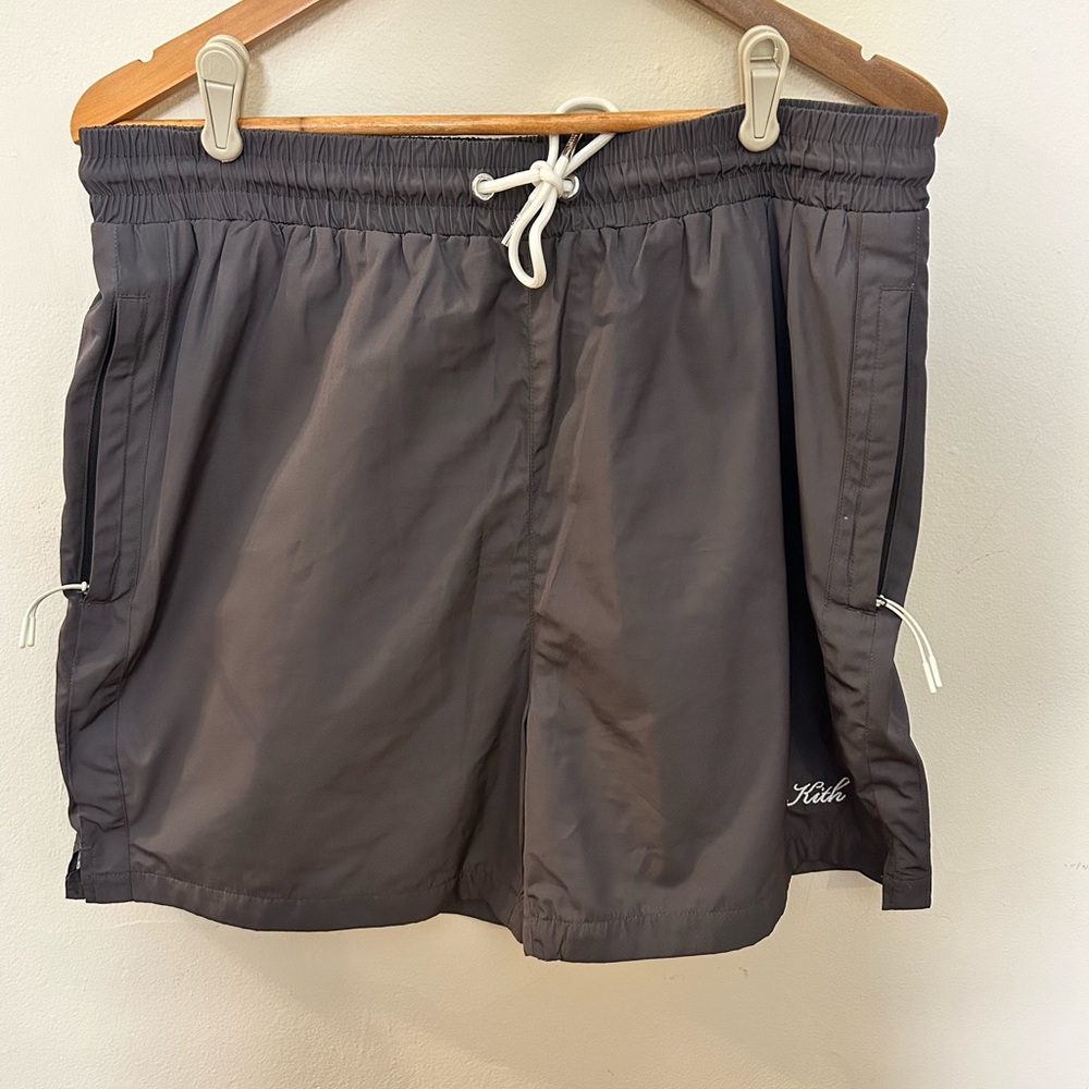 Kith Gray Swim Trunks size M